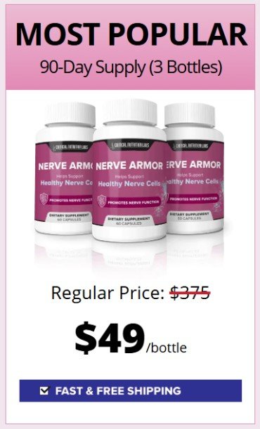 Nerve Armor pricing